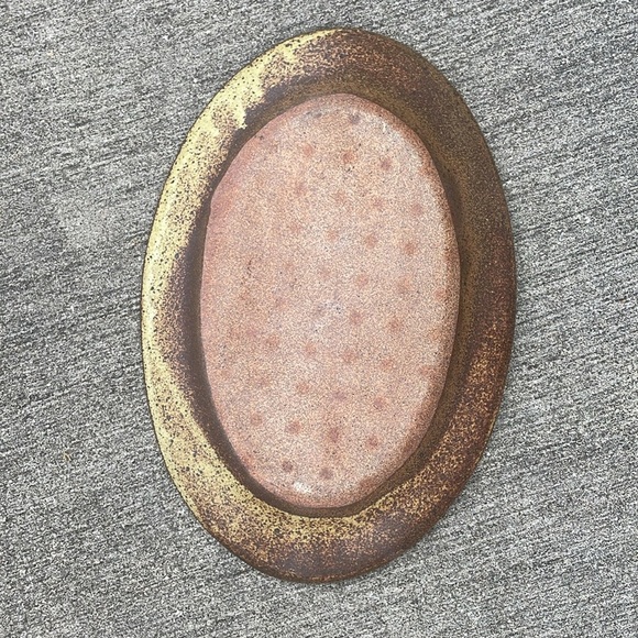 Southwestern Handmade Platter Plate Serving Dish Mexican Signed - Picture 2 of 3